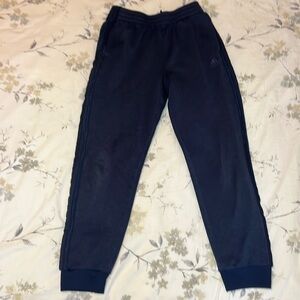Adidas sweat pants navy blue joggers extra large 18/20 teens